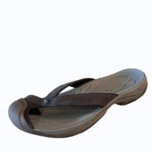 Keen Waimea TG‎ Mens Brown Flip Flop Sandal Size 13